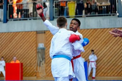 This photo was taken during the 2026 Karate 6. International Phoenix Cup 2026 in Seon - Schweiz.