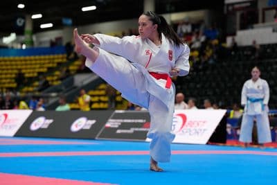 This photo was taken during the 2026 Karate EKF Senior Championships Frankfurt in Frankfurt am Main - Deutschland.