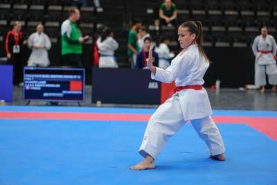 This photo was taken during the 2026 Karate International Basel Open Masters 2026 in Basel - Schweiz.