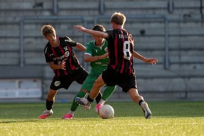 This photo was taken during the Triangulaire games between Xamax, Yverdon Sport and DFCO - Switzerland.