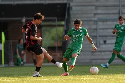 This photo was taken during the Triangulaire games between Xamax, Yverdon Sport and DFCO - Switzerland.