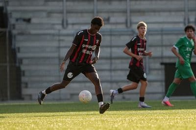 This photo was taken during the Triangulaire games between Xamax, Yverdon Sport and DFCO - Switzerland.