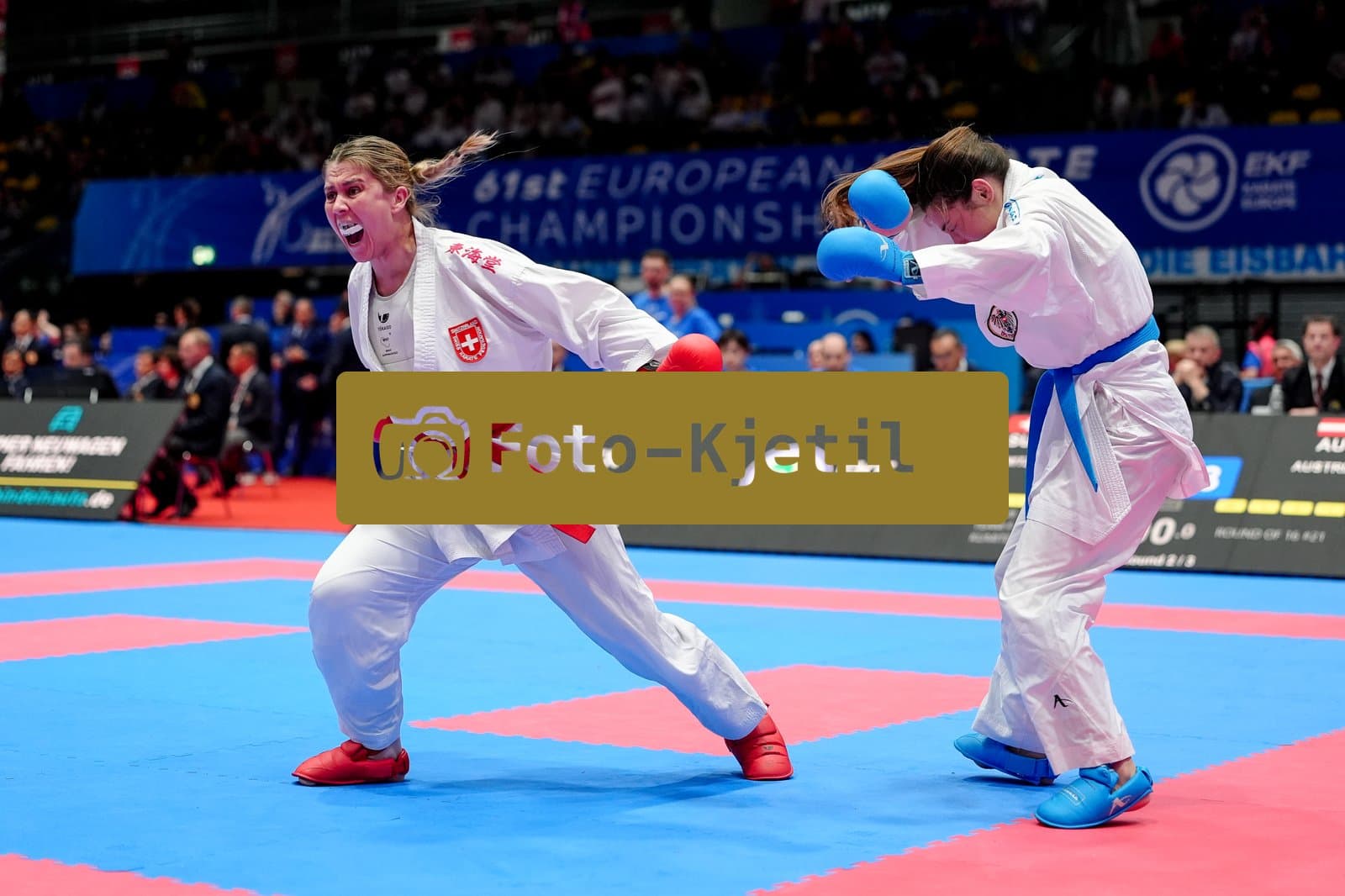 This photo was taken during the 2026 Karate EKF Senior Championships Frankfurt in Frankfurt am Main - Deutschland.
