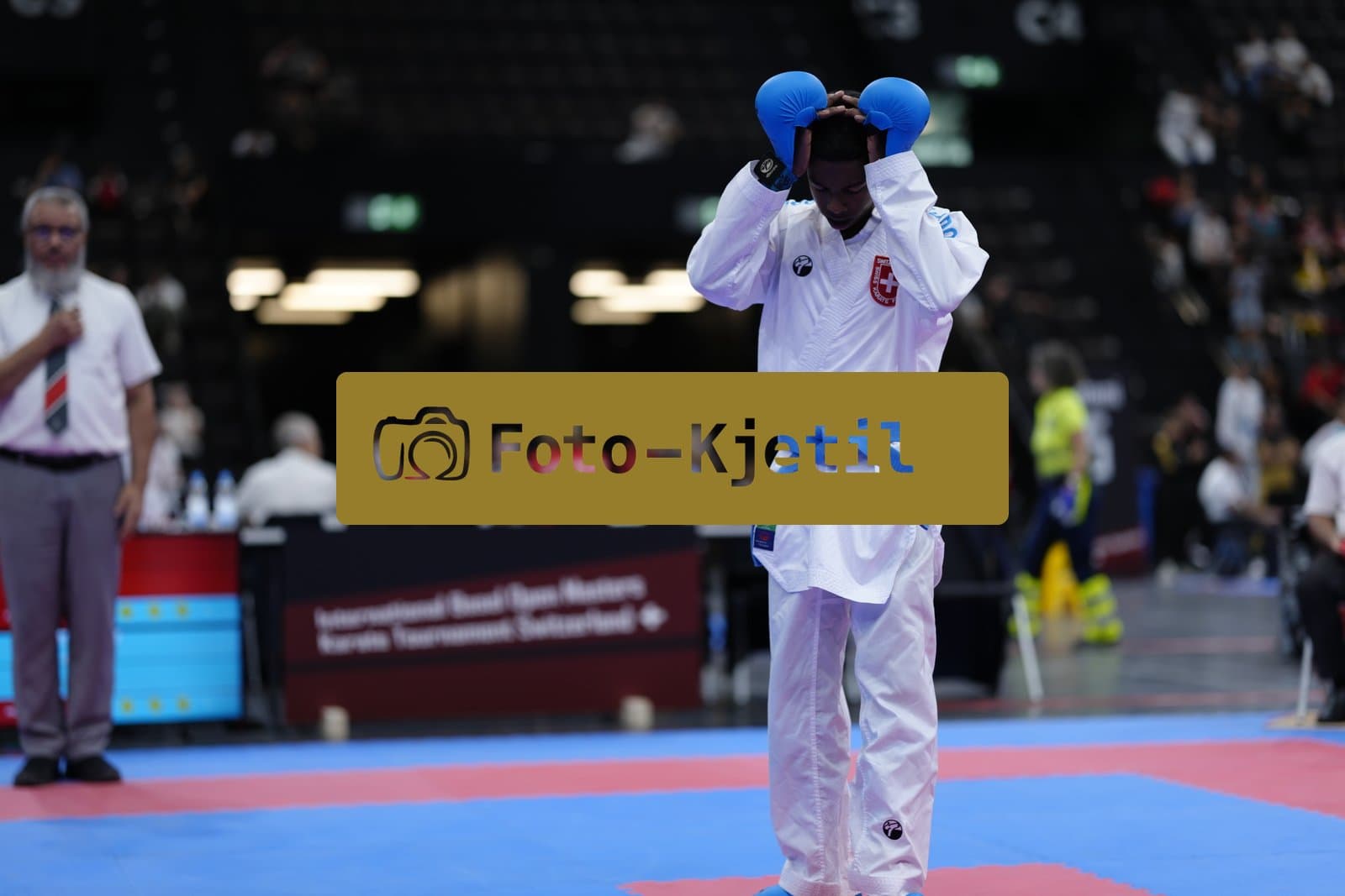 This photo was taken during the 2026 Karate International Basel Open Masters 2026 in Basel - Schweiz.