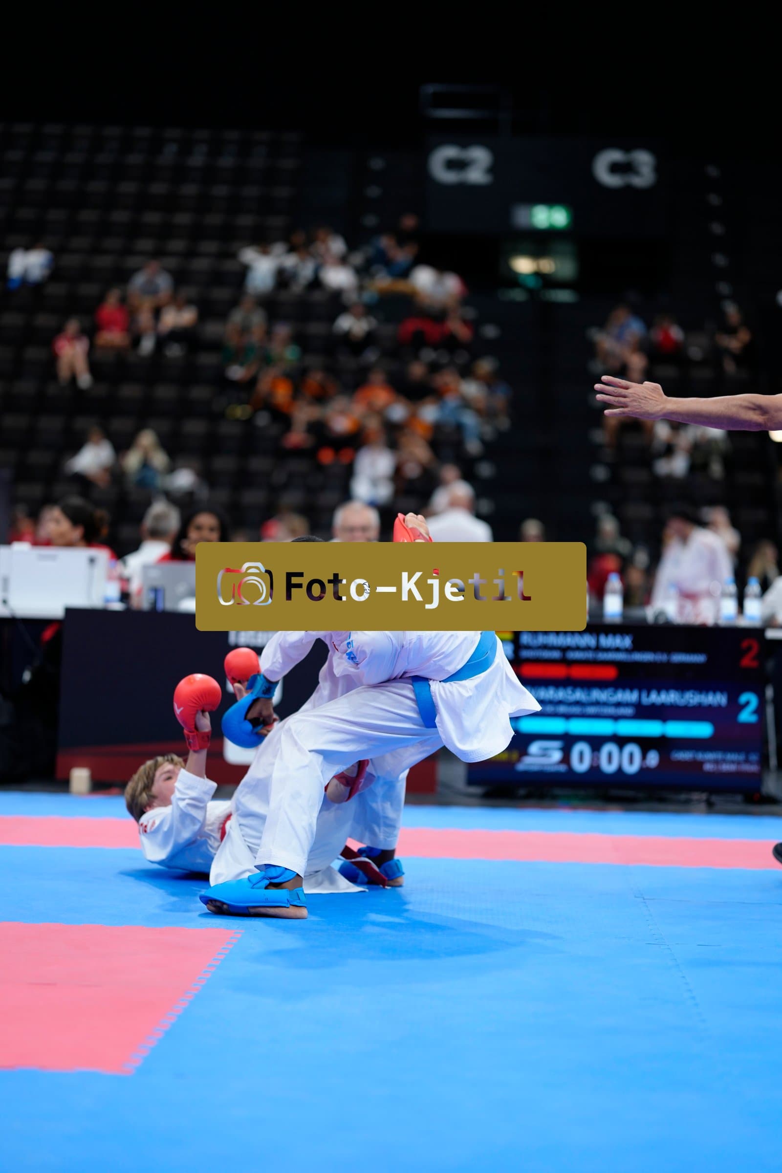 This photo was taken during the 2026 Karate International Basel Open Masters 2026 in Basel - Schweiz.