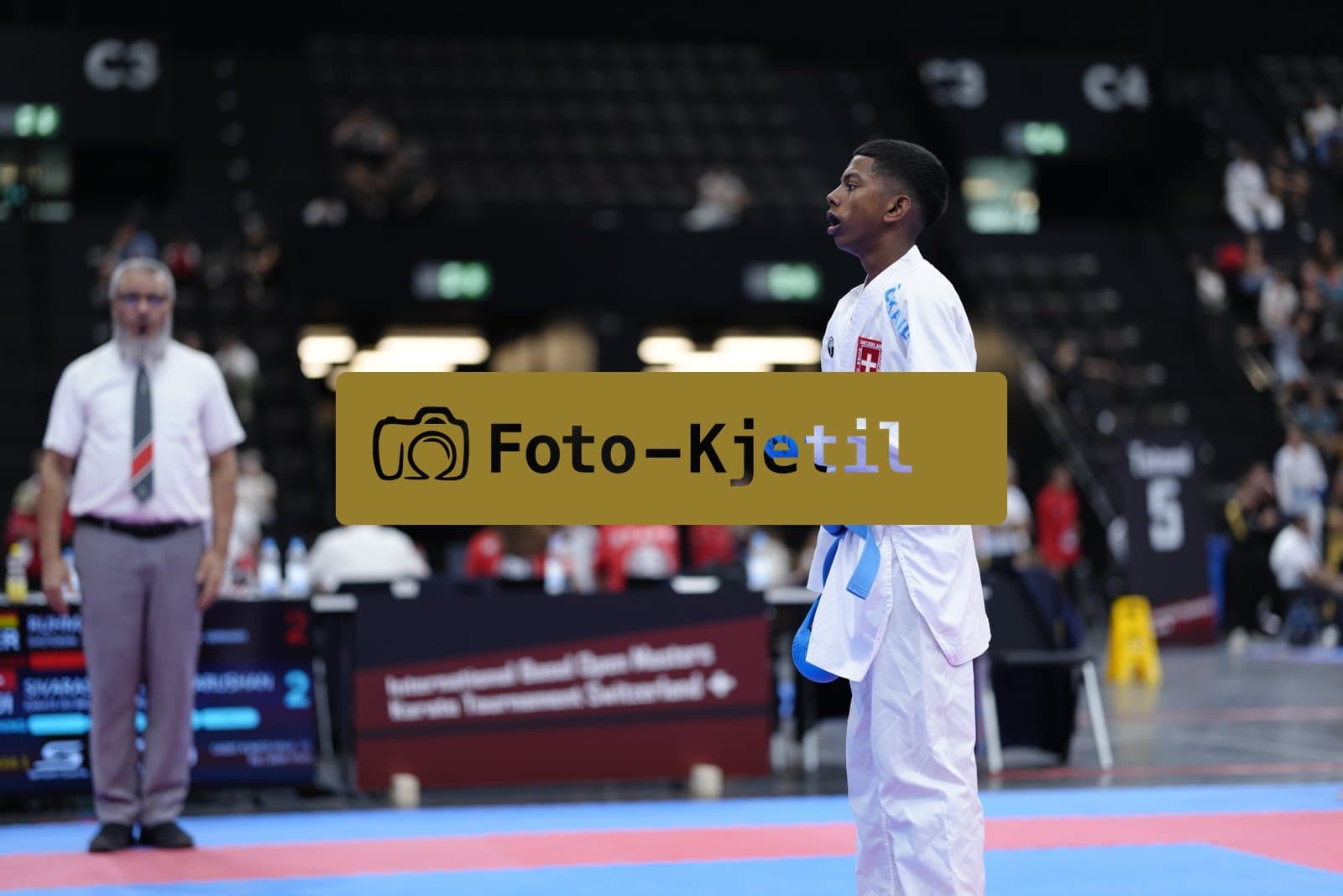 This photo was taken during the 2026 Karate International Basel Open Masters 2026 in Basel - Schweiz.