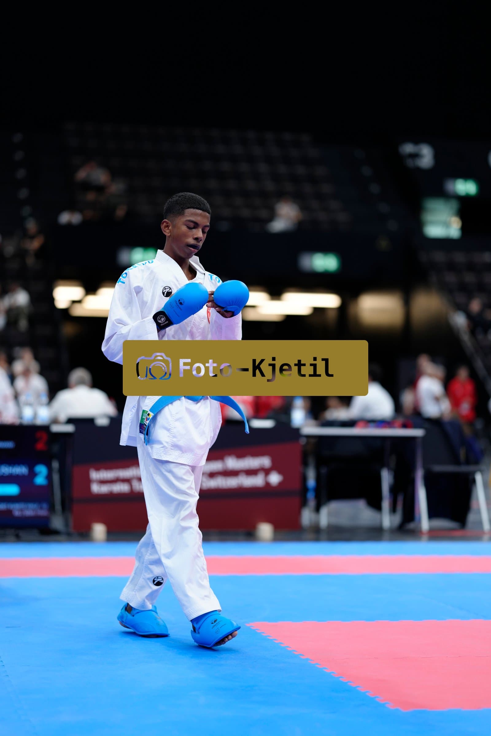 This photo was taken during the 2026 Karate International Basel Open Masters 2026 in Basel - Schweiz.
