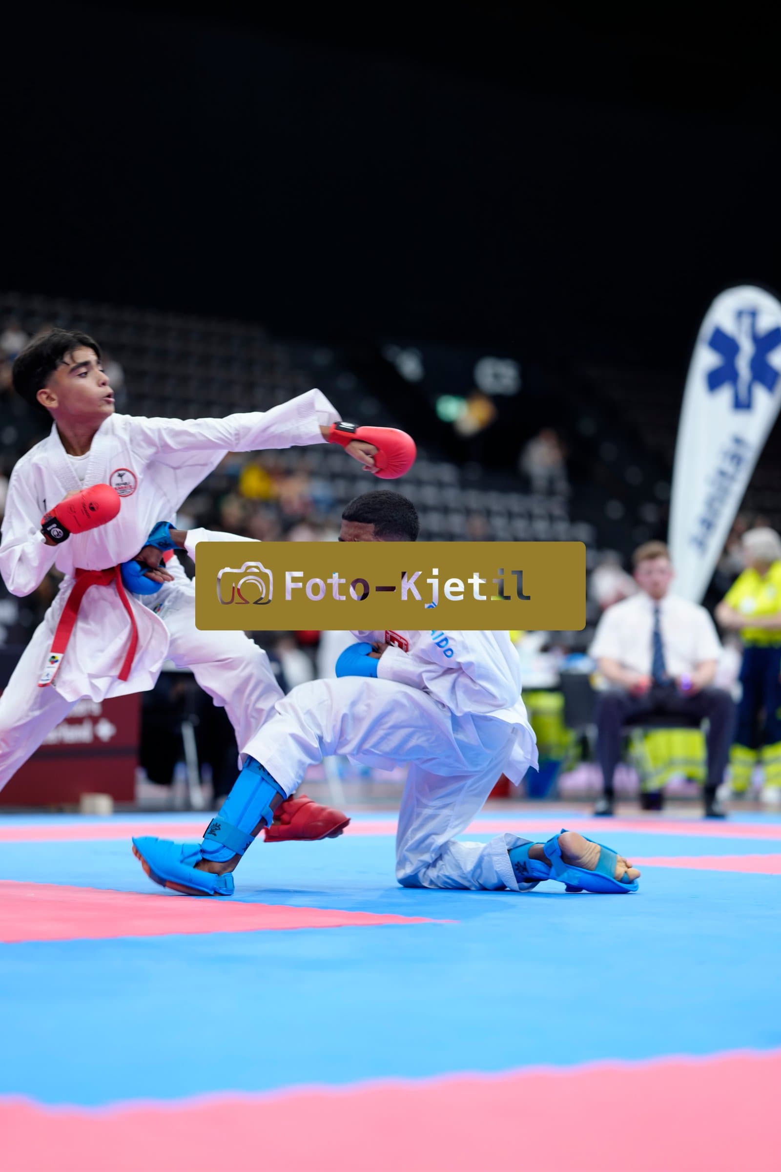 This photo was taken during the 2026 Karate International Basel Open Masters 2026 in Basel - Schweiz.