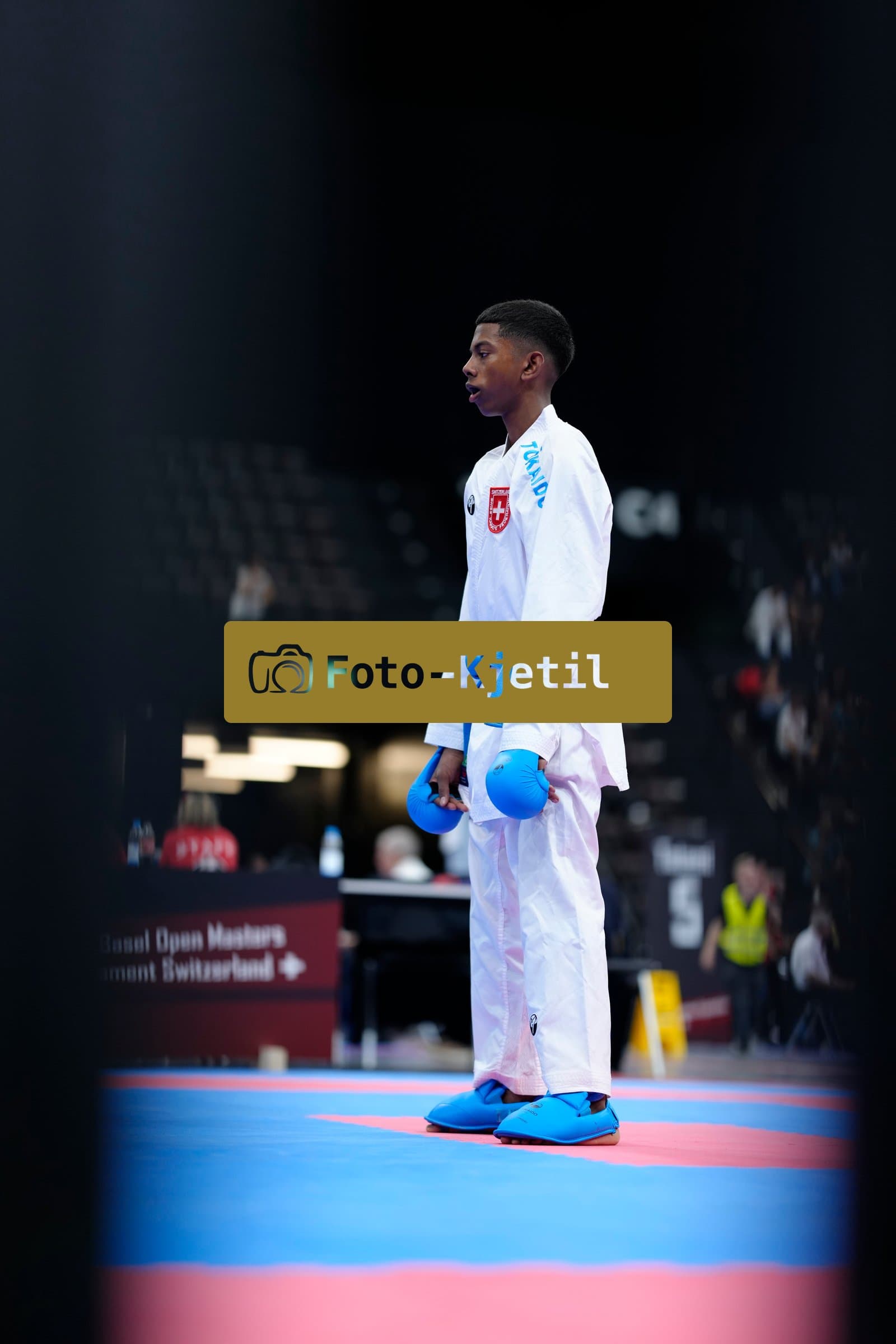 This photo was taken during the 2026 Karate International Basel Open Masters 2026 in Basel - Schweiz.