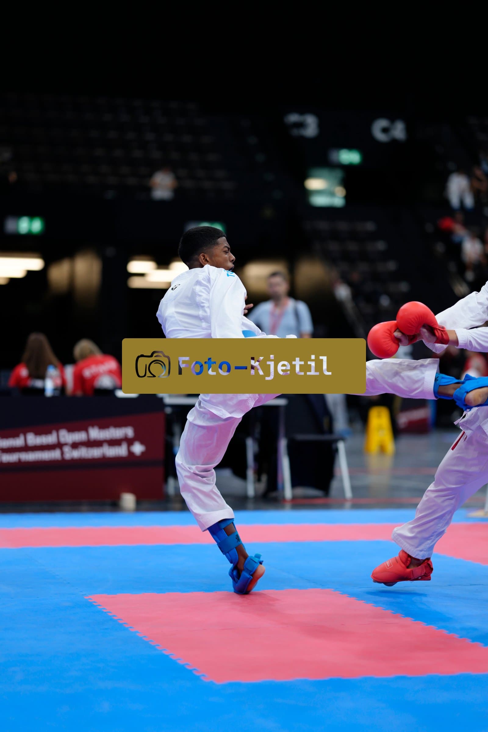 This photo was taken during the 2026 Karate International Basel Open Masters 2026 in Basel - Schweiz.