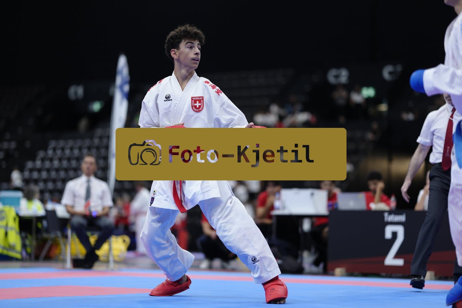 This photo was taken during the 2026 Karate International Basel Open Masters 2026 in Basel - Schweiz.