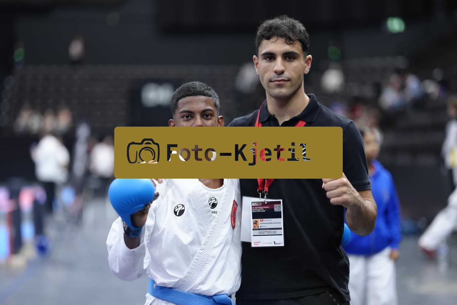 This photo was taken during the 2026 Karate International Basel Open Masters 2026 in Basel - Schweiz.