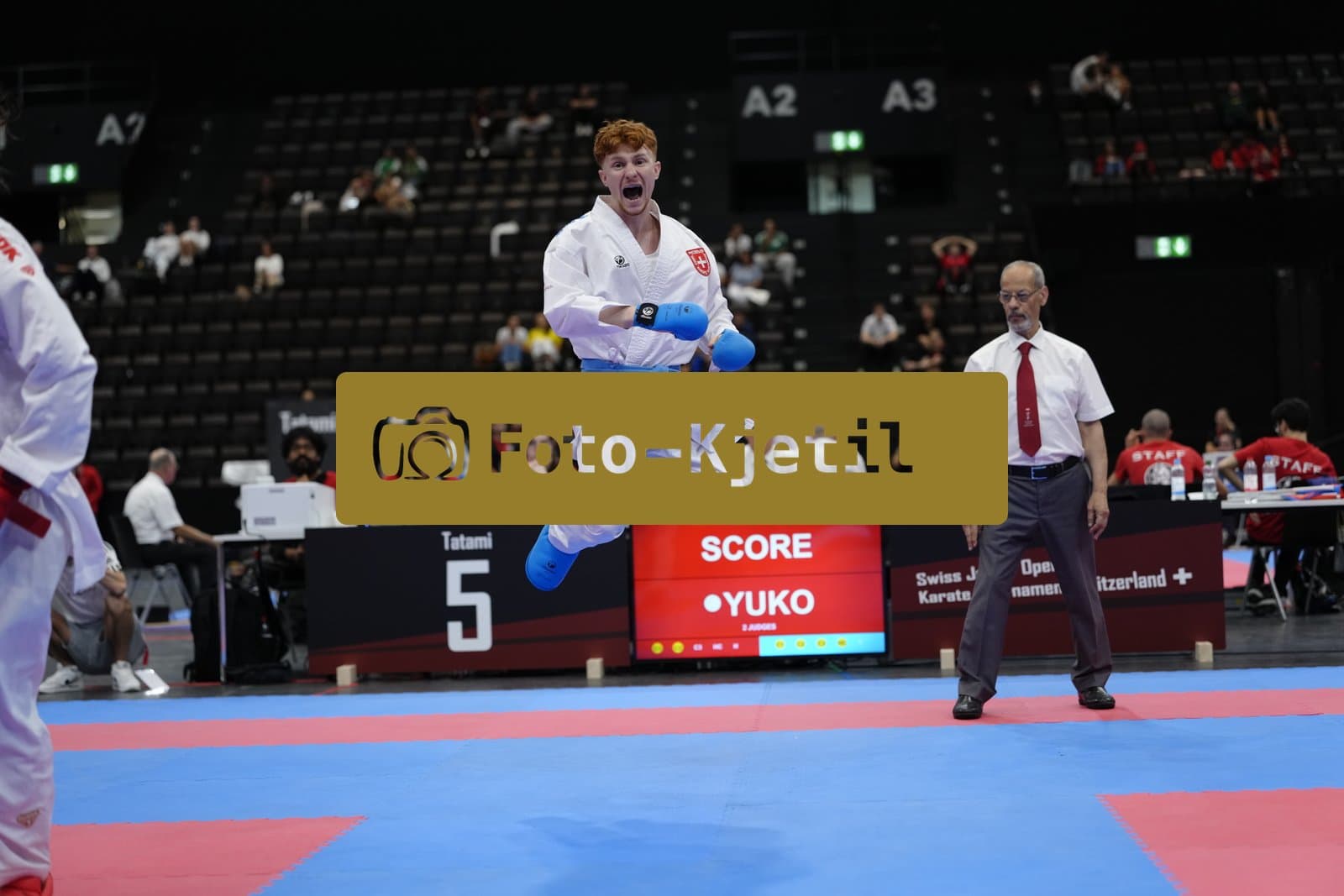 This photo was taken during the 2026 Karate International Basel Open Masters 2026 in Basel - Schweiz.
