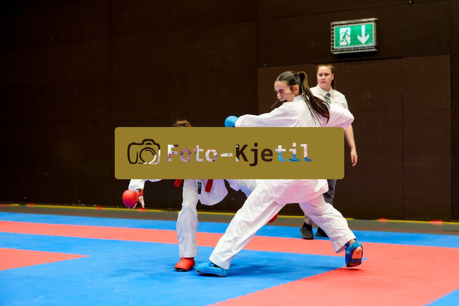 This photo was taken during the 2026 Karate International Swiss Junior Open on April 18th in Basel - Switzerland.