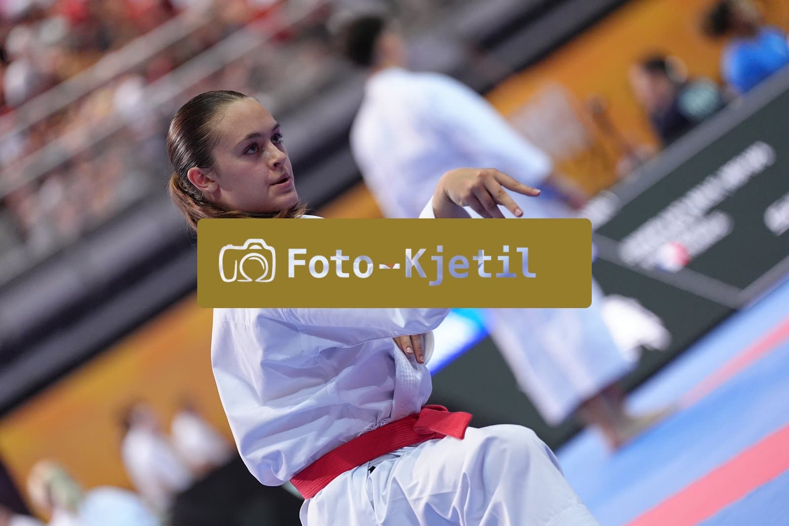 This photo was taken during the Porec 2026 - Karate Youth Cup in the Zatika Arena on July 1st 2026 in Porec, Croatia. (Photo by Martin Kremser/Karate Insights)