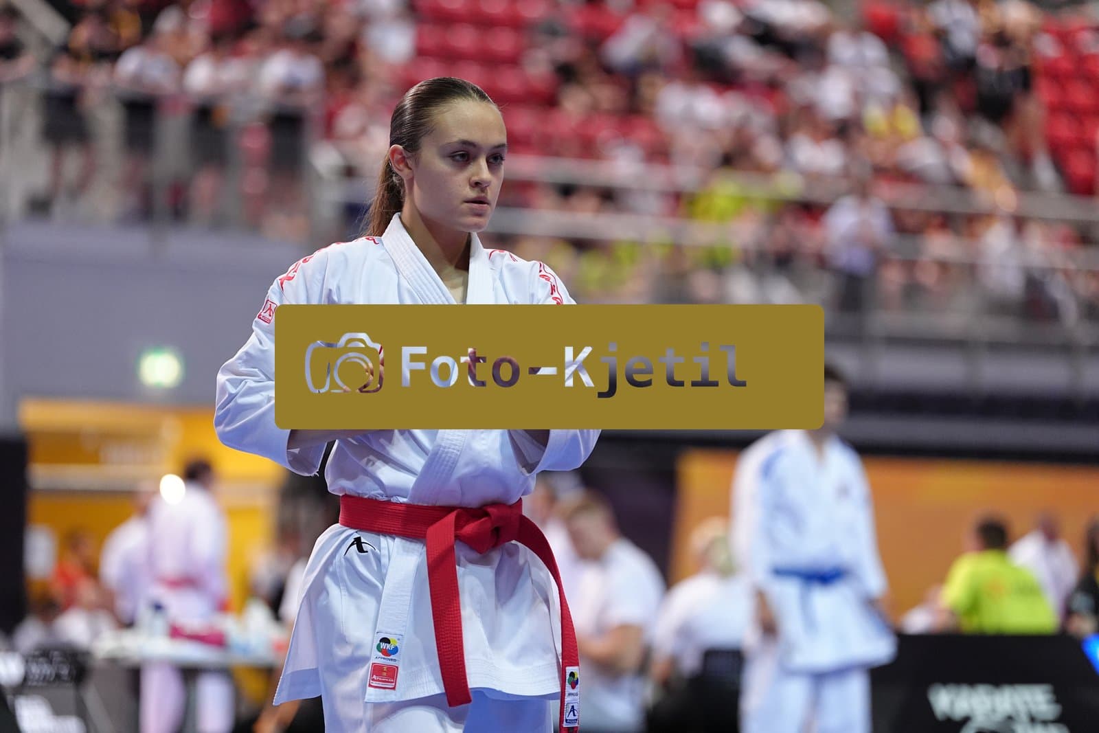 This photo was taken during the Porec 2026 - Karate Youth Cup in the Zatika Arena on July 1st 2026 in Porec, Croatia. (Photo by Martin Kremser/Karate Insights)