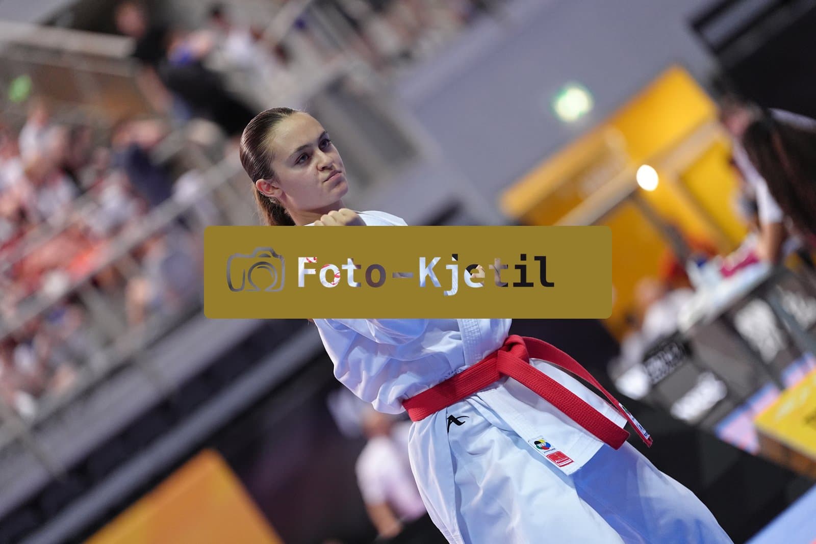This photo was taken during the Porec 2026 - Karate Youth Cup in the Zatika Arena on July 1st 2026 in Porec, Croatia. (Photo by Martin Kremser/Karate Insights)