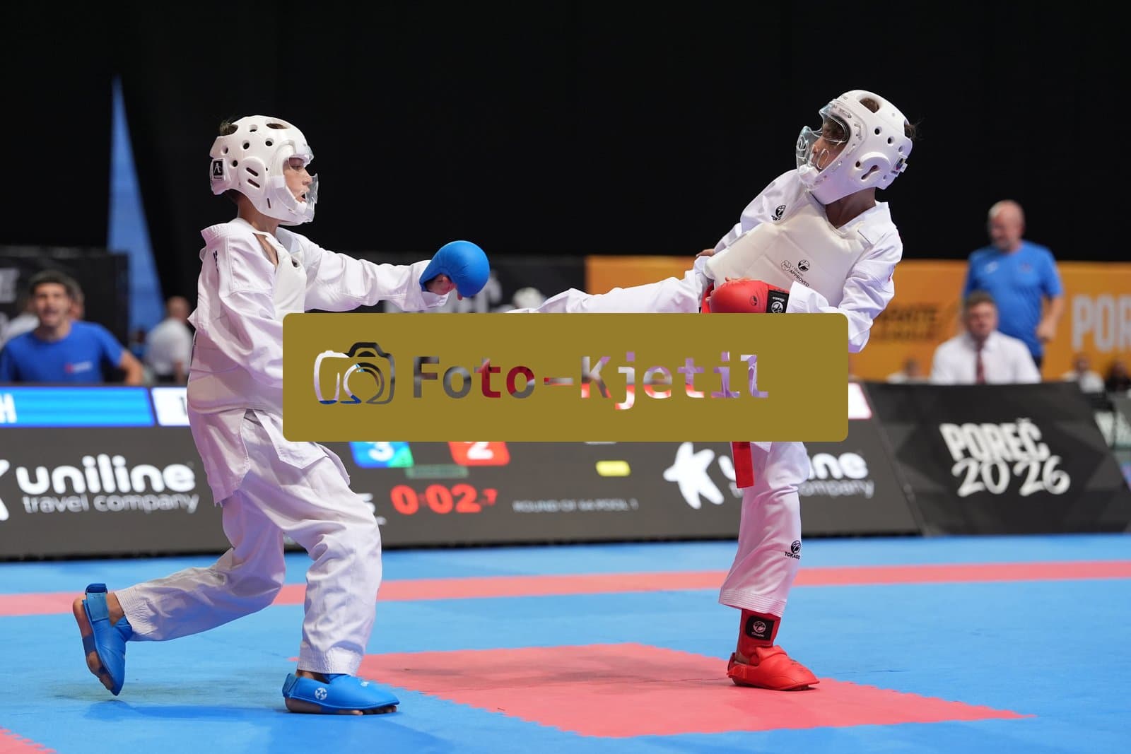 This photo was taken during the 2026 Karate Karate One Youth League Porec 2026 in Porec - Croatia.