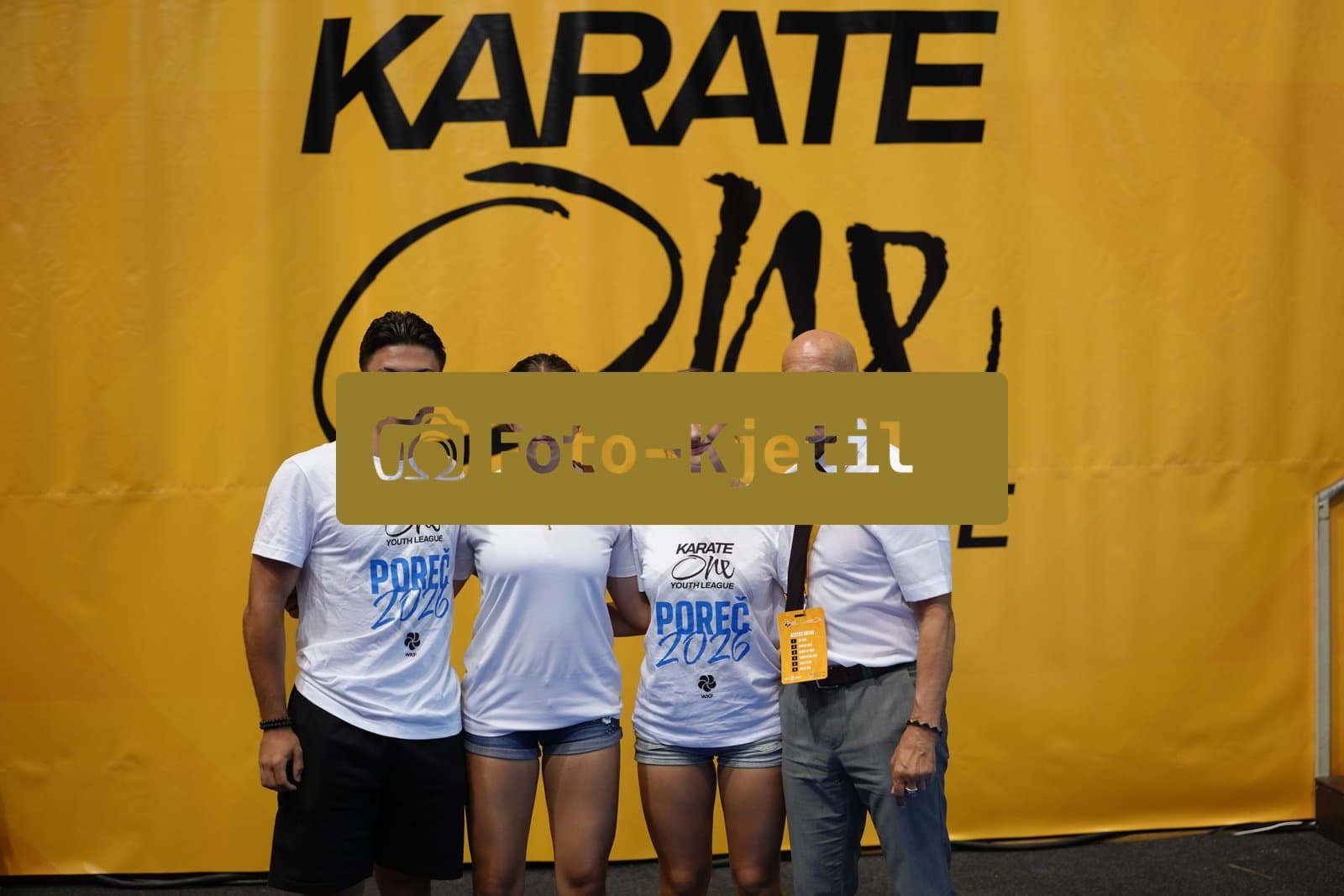 ,This photo was taken during the 2026 Karate Karate One Youth League Porec 2026 in Porec - Croatia.