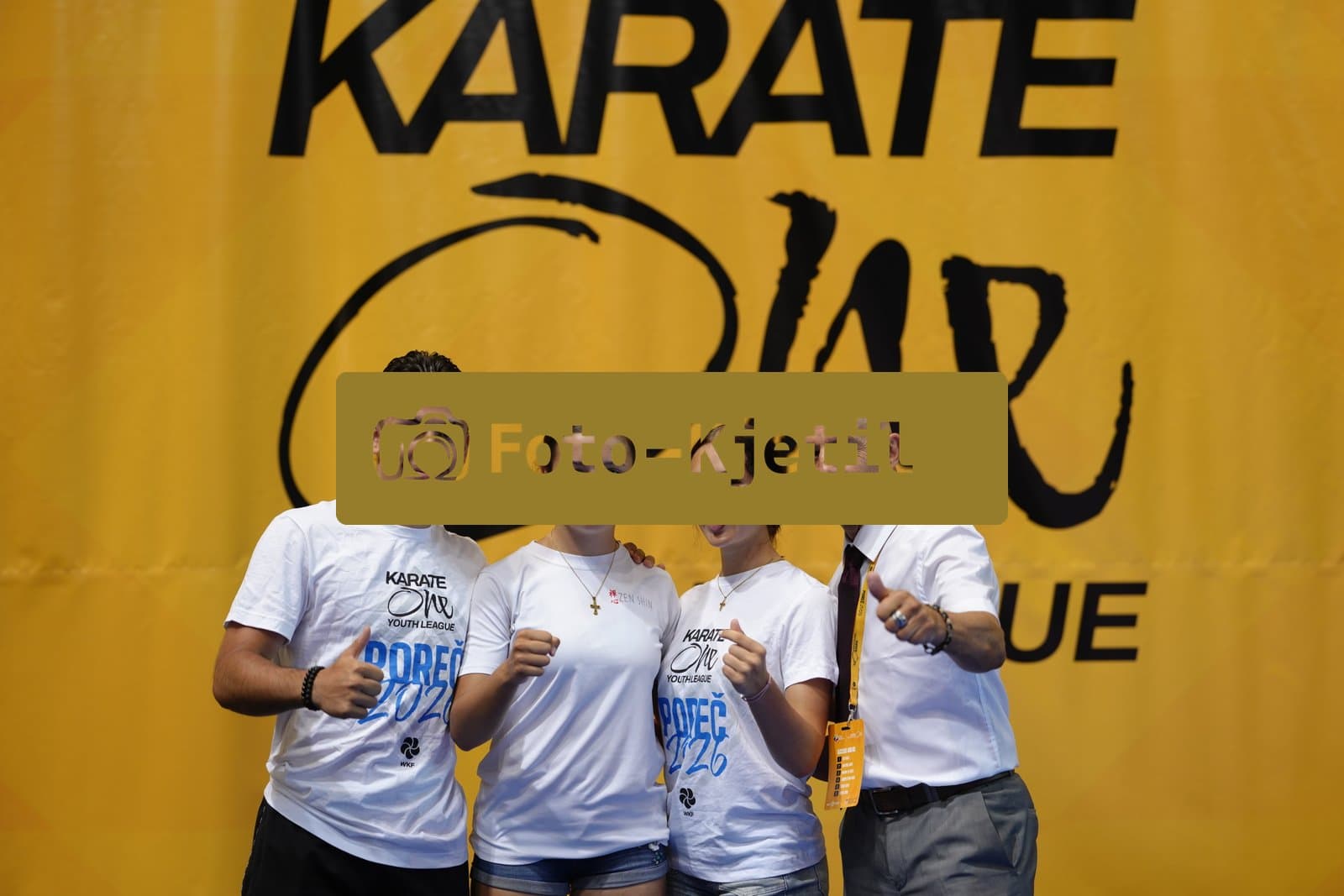 ,This photo was taken during the 2026 Karate Karate One Youth League Porec 2026 in Porec - Croatia.