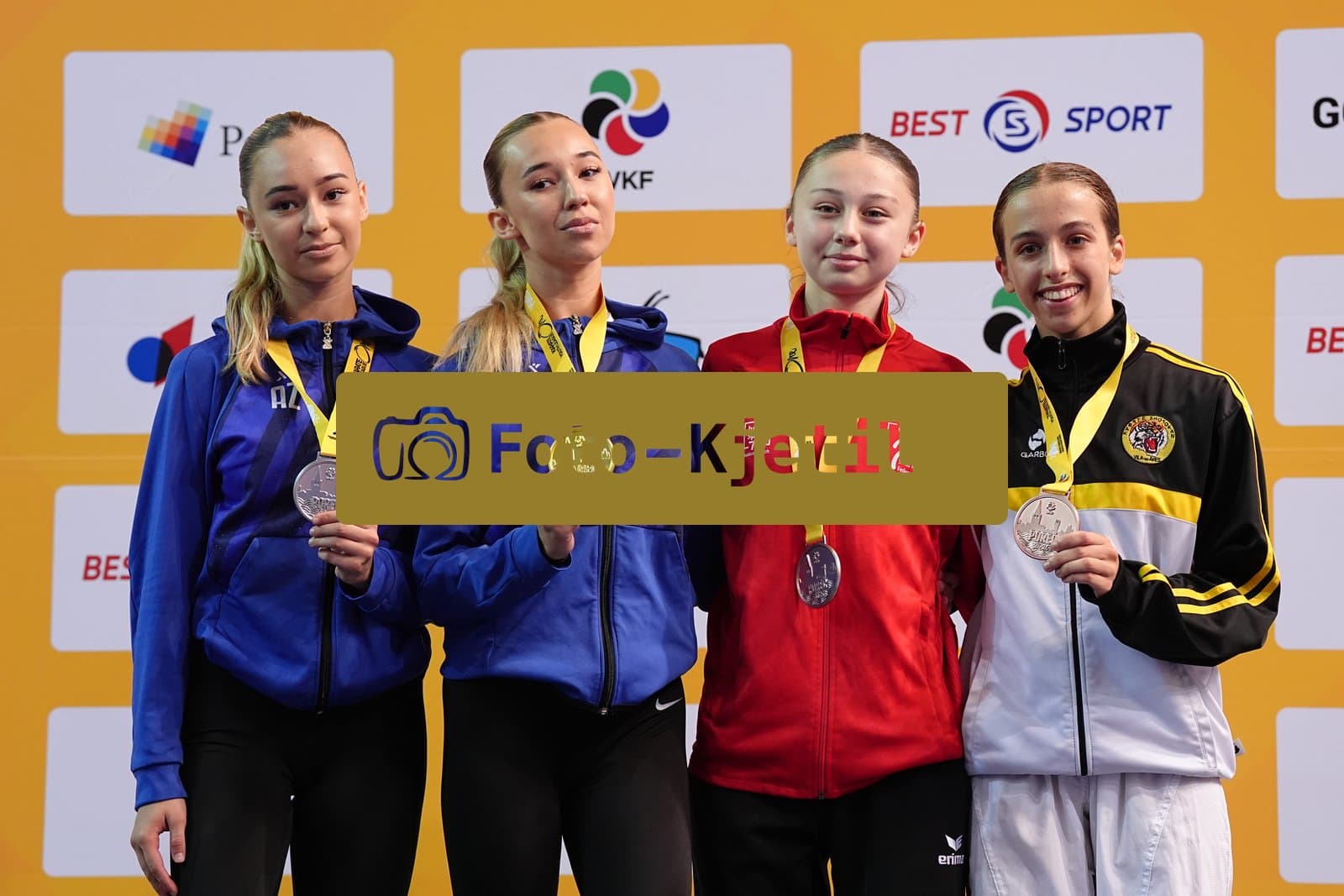 This photo was taken during the Porec 2026 - Karate Youth Cup in the Zatika Arena on July 3rd 2026 in Porec, Croatia. (Photo by Martin Kremser/Karate Insights)