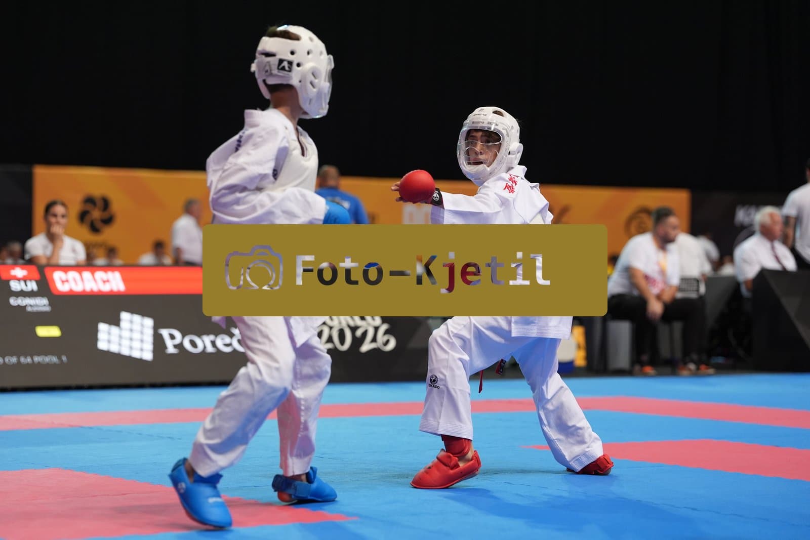 This photo was taken during the 2026 Karate Karate One Youth League Porec 2026 in Porec - Croatia.