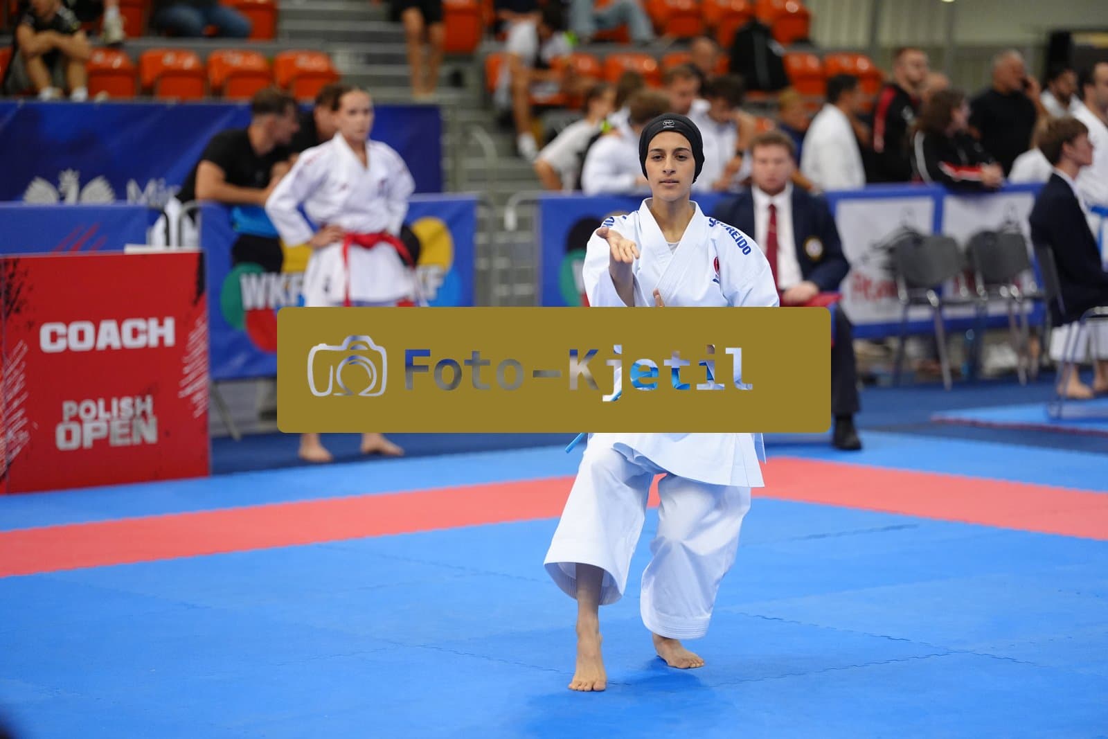 This photo was taken during the 2026 Karate POLISH OPEN 2026 in Bielsko-Biala - Poland.