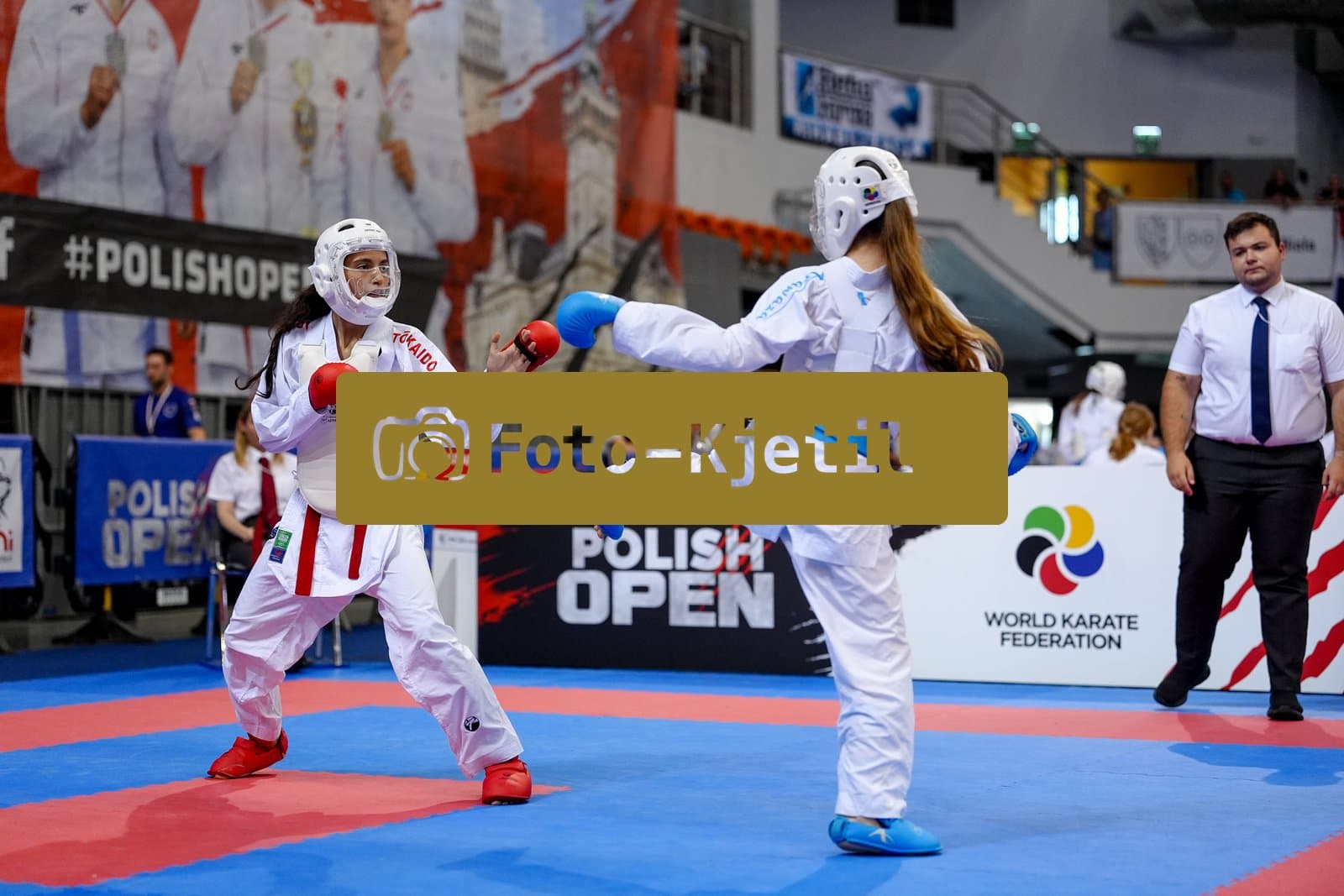 This photo was taken during the 2026 Karate POLISH OPEN 2026 in Bielsko-Biala - Poland.