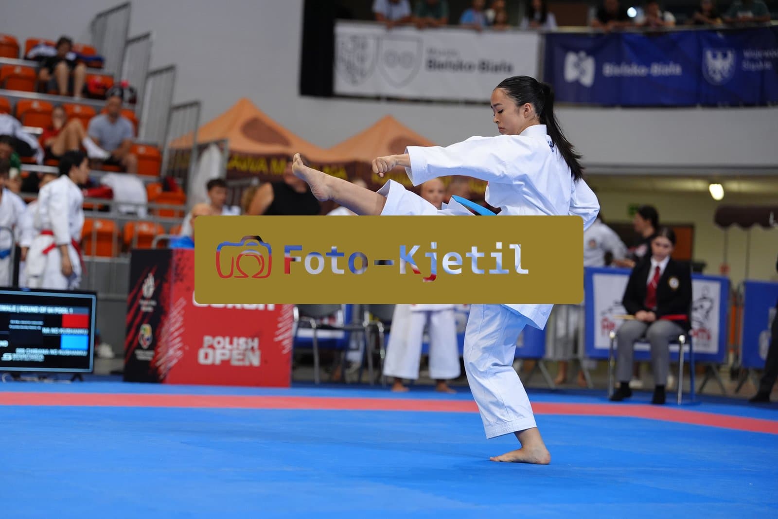 This photo was taken during the 2026 Karate POLISH OPEN 2026 in Bielsko-Biala - Poland.