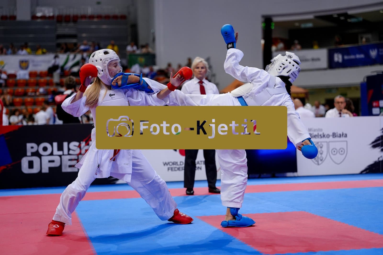This photo was taken during the 2026 Karate POLISH OPEN 2026 in Bielsko-Biala - Poland.