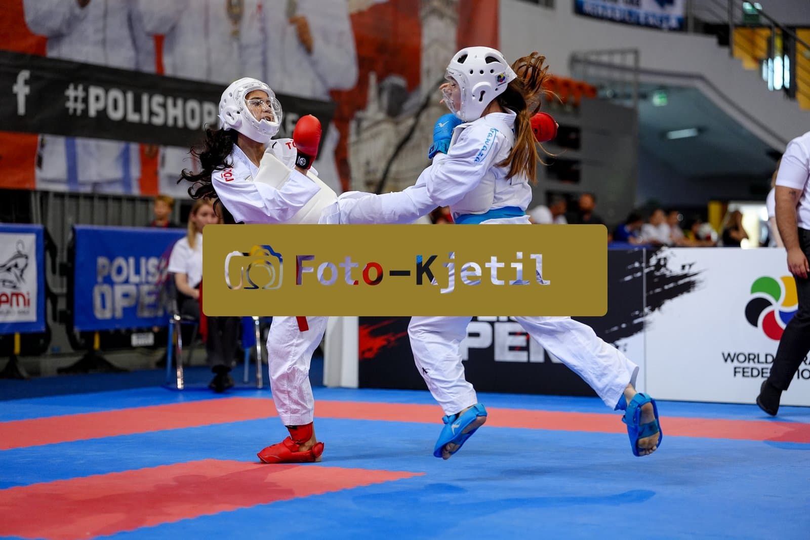 This photo was taken during the 2026 Karate POLISH OPEN 2026 in Bielsko-Biala - Poland.