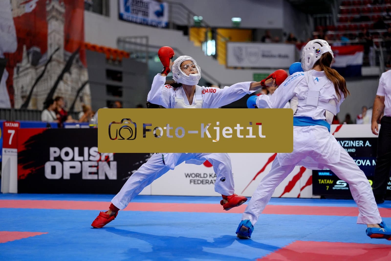 This photo was taken during the 2026 Karate POLISH OPEN 2026 in Bielsko-Biala - Poland.