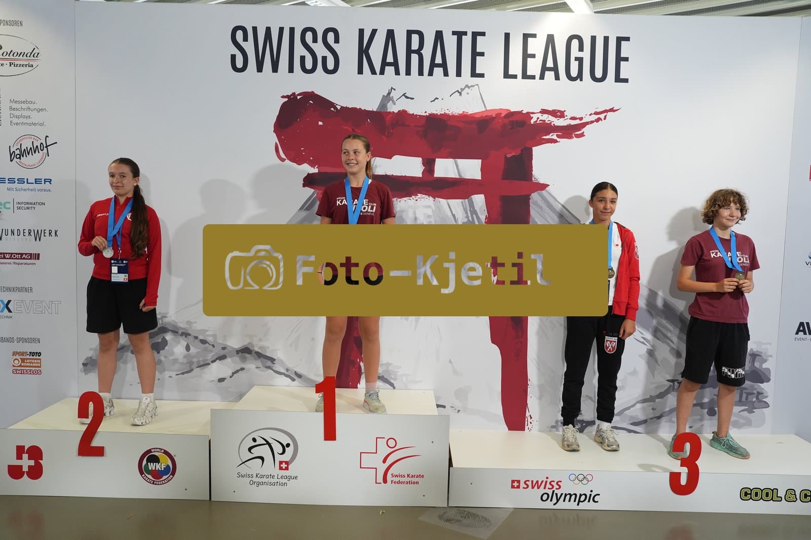 This photo was taken during the 2026 Karate Swiss Karate League Zürich - Saalsporthalle 2026 in Zürich - Schweiz.