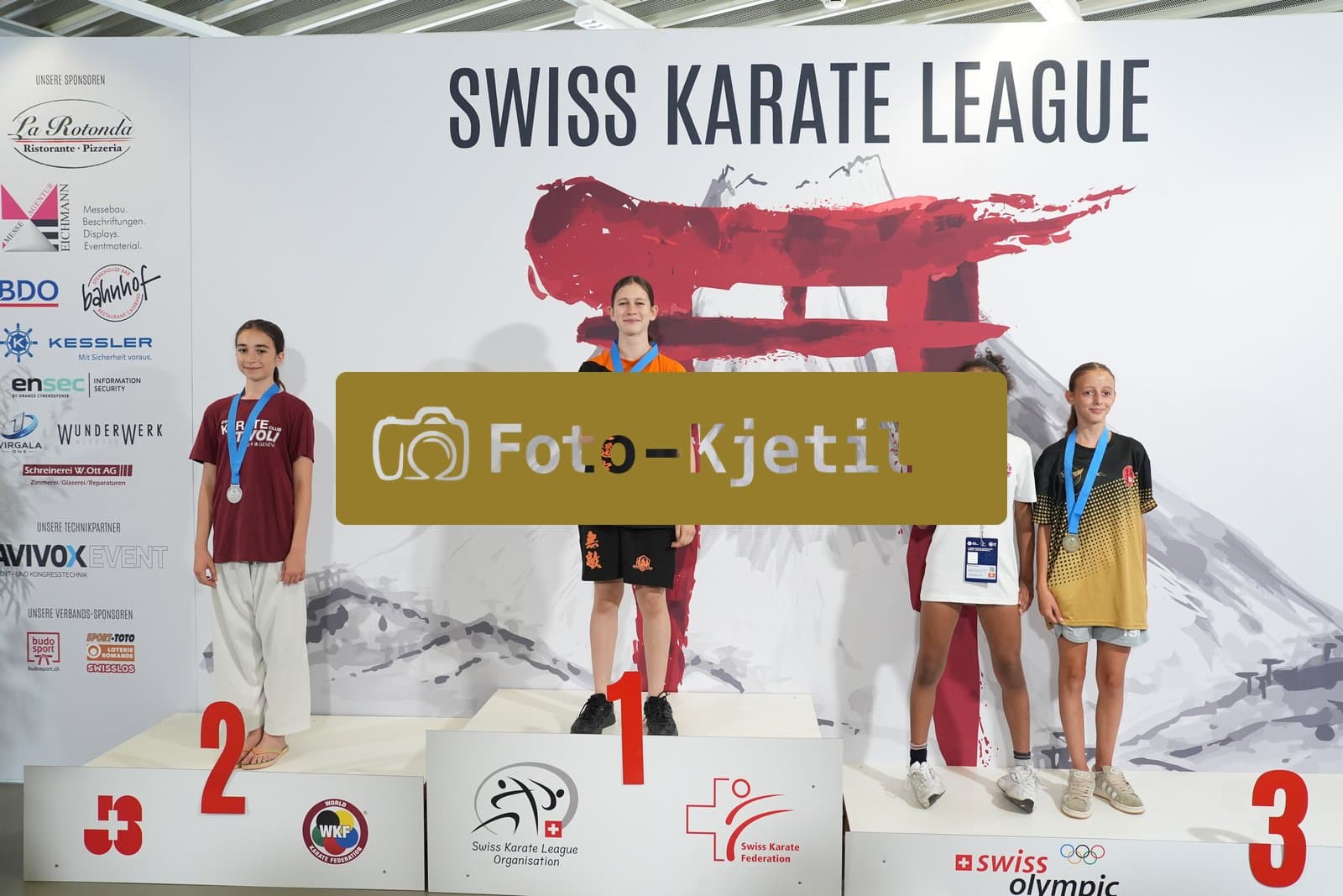 This photo was taken during the 2026 Karate Swiss Karate League Zürich - Saalsporthalle 2026 in Zürich - Schweiz.