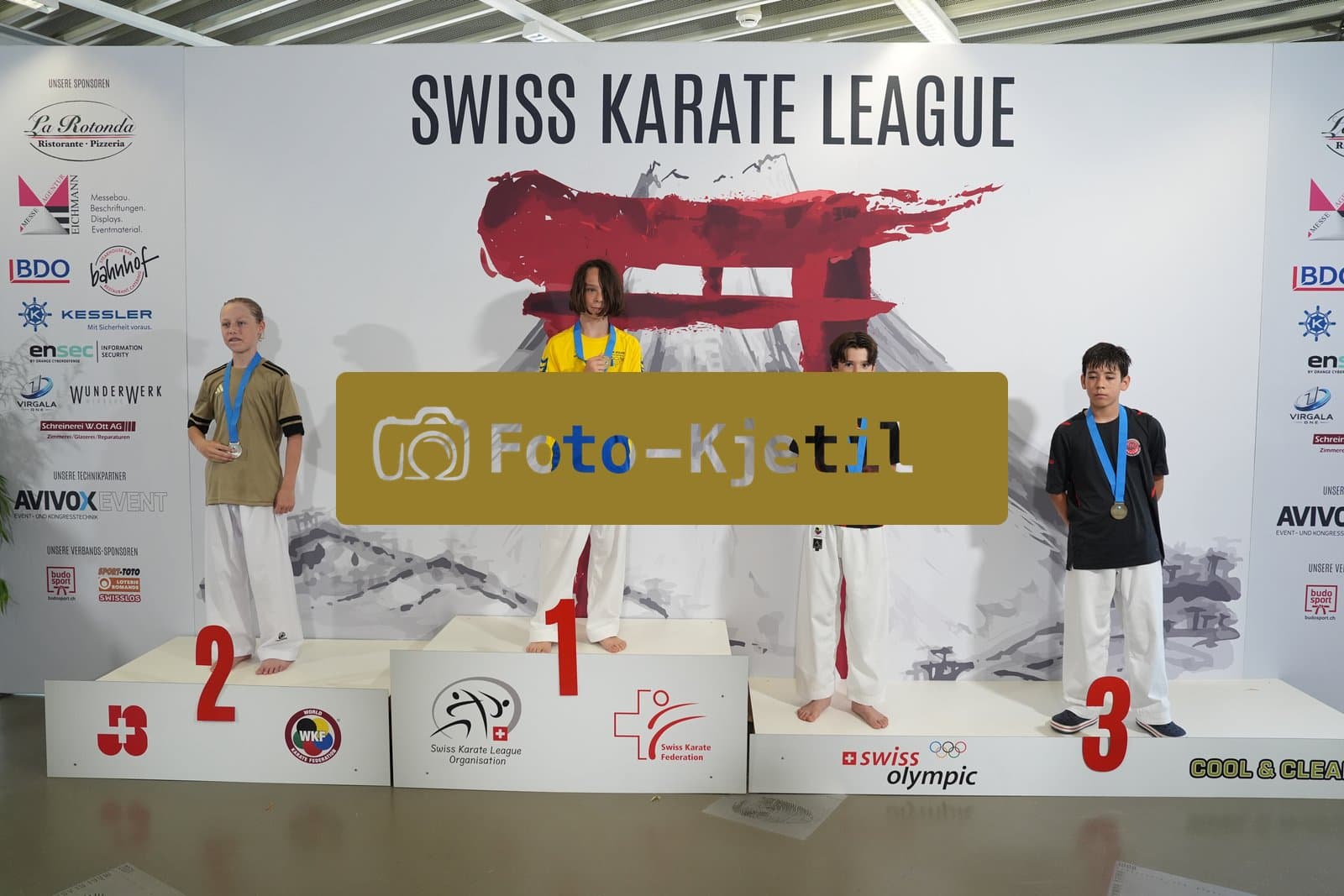 This photo was taken during the 2026 Karate Swiss Karate League Zürich - Saalsporthalle 2026 in Zürich - Schweiz.