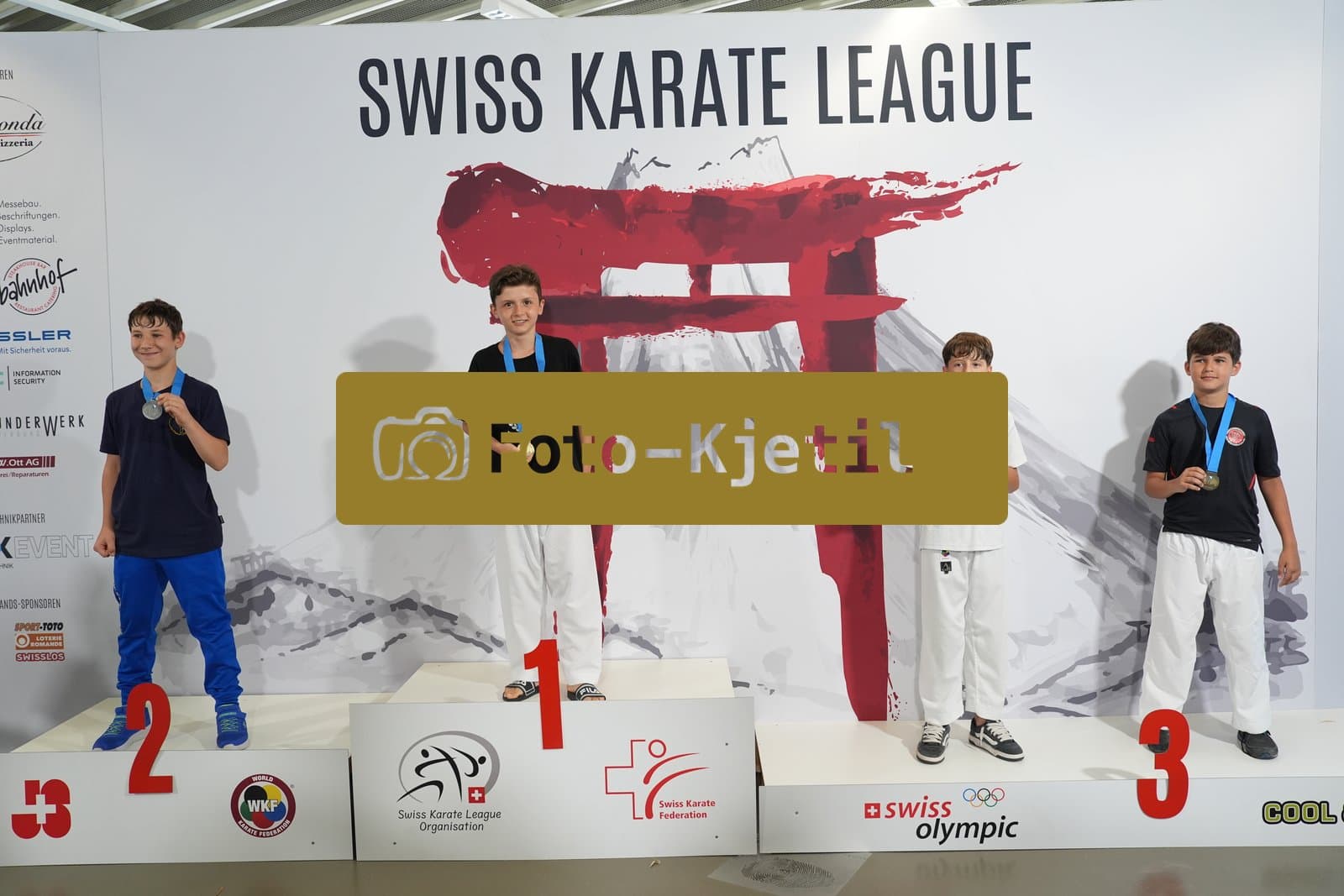 This photo was taken during the 2026 Karate Swiss Karate League Zürich - Saalsporthalle 2026 in Zürich - Schweiz.
