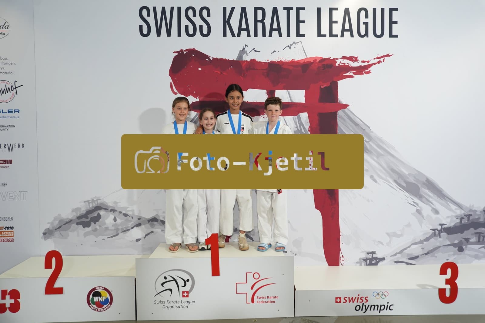 This photo was taken during the 2026 Karate Swiss Karate League Zürich - Saalsporthalle 2026 in Zürich - Schweiz.