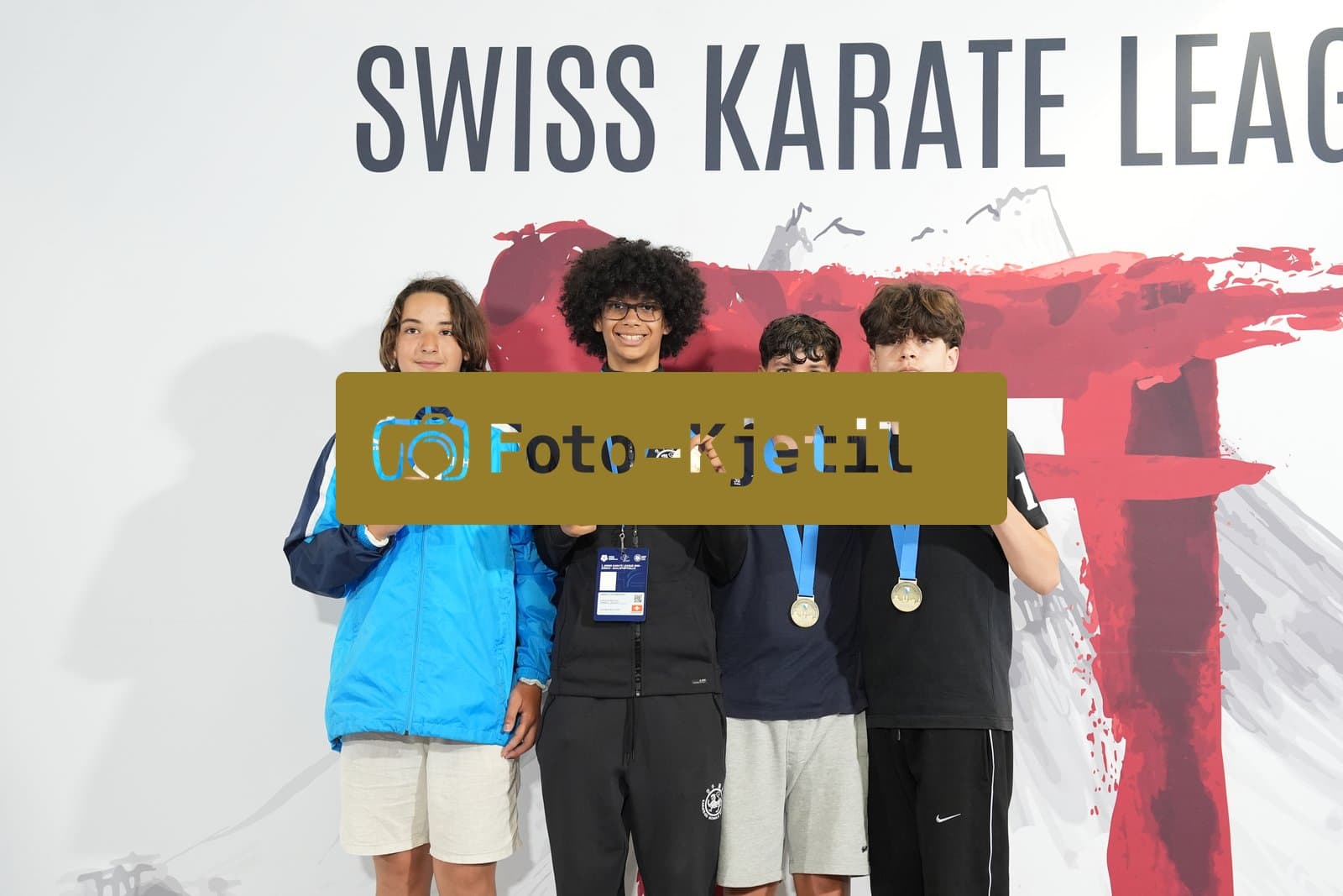 This photo was taken during the 2026 Karate Swiss Karate League Zürich - Saalsporthalle 2026 in Zürich - Schweiz.