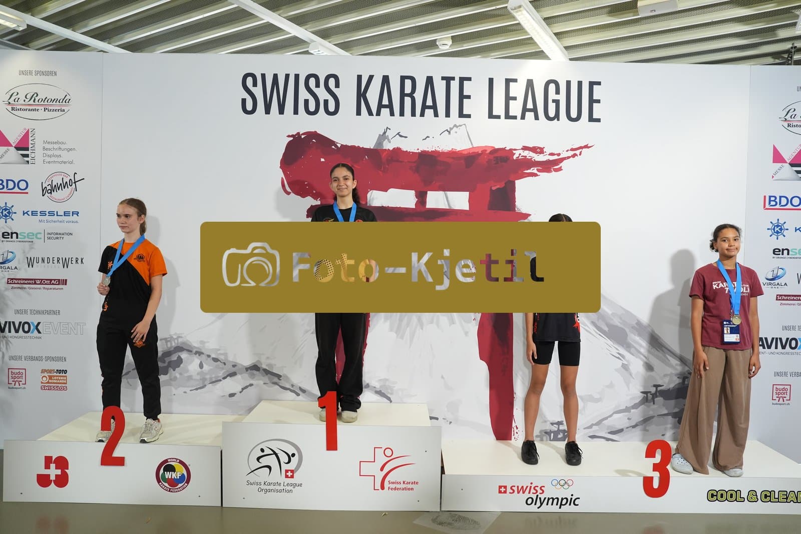 This photo was taken during the 2026 Karate Swiss Karate League Zürich - Saalsporthalle 2026 in Zürich - Schweiz.