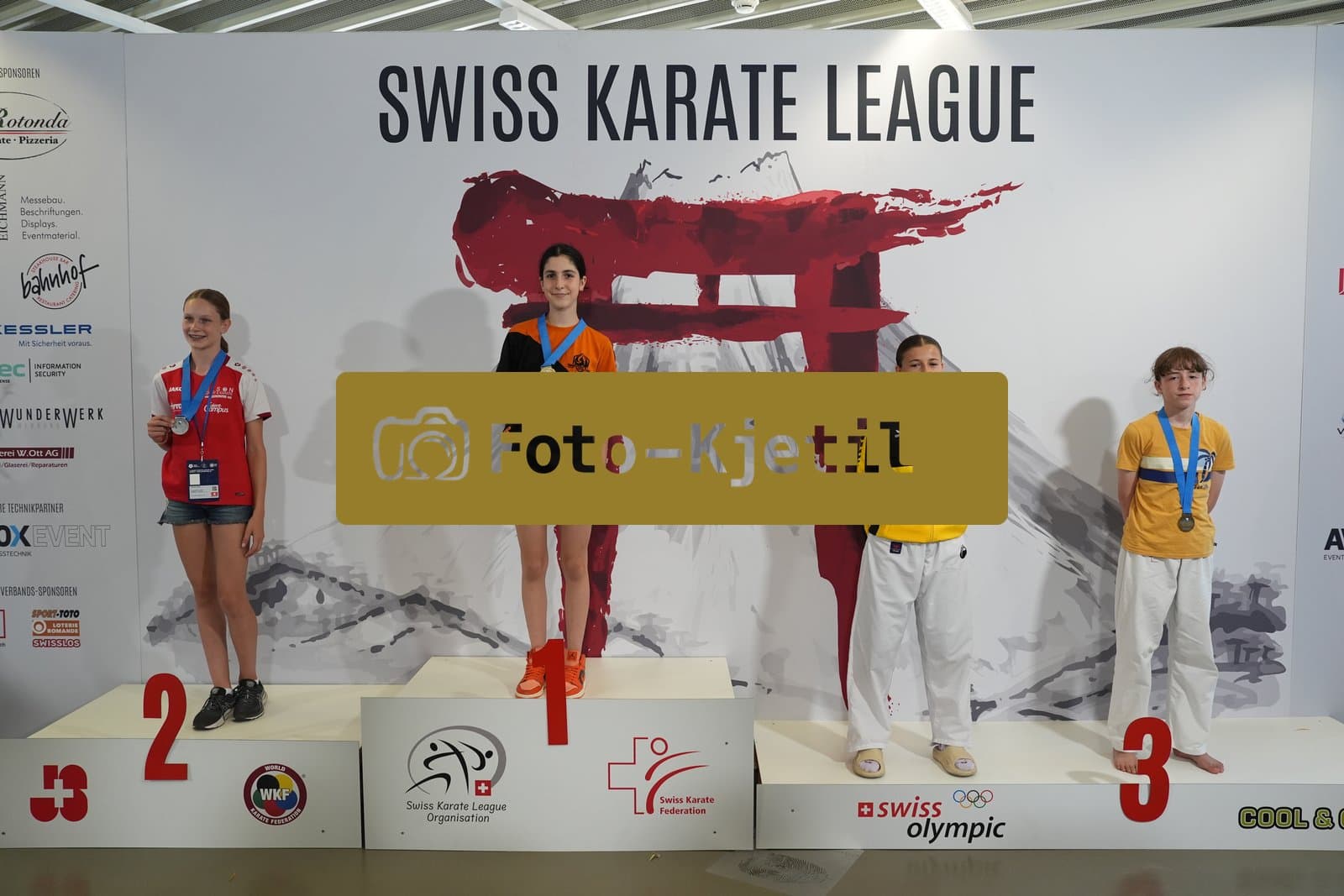 This photo was taken during the 2026 Karate Swiss Karate League Zürich - Saalsporthalle 2026 in Zürich - Schweiz.