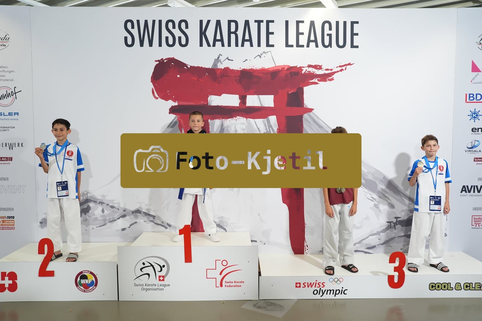 This photo was taken during the 2026 Karate Swiss Karate League Zürich - Saalsporthalle 2026 in Zürich - Schweiz.
