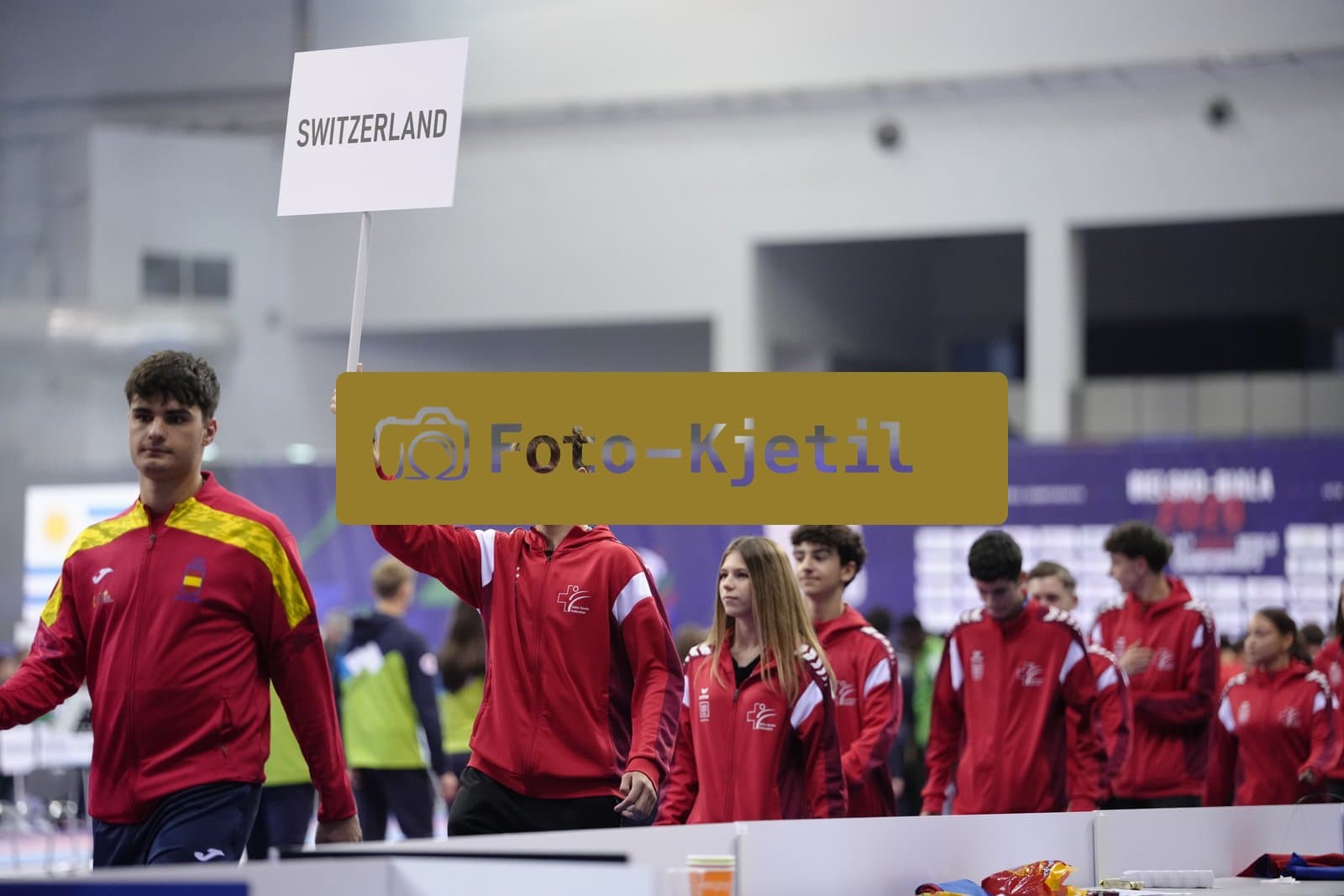 BIELSKO-BIALA, POLAND - OCTOBER 16: This photo was taken during the 2026 World Cadet, Junior & U21 Karate Championships at Hala Pod Debowcem on October 16, 2026 in Bielsko-Biala, Poland.