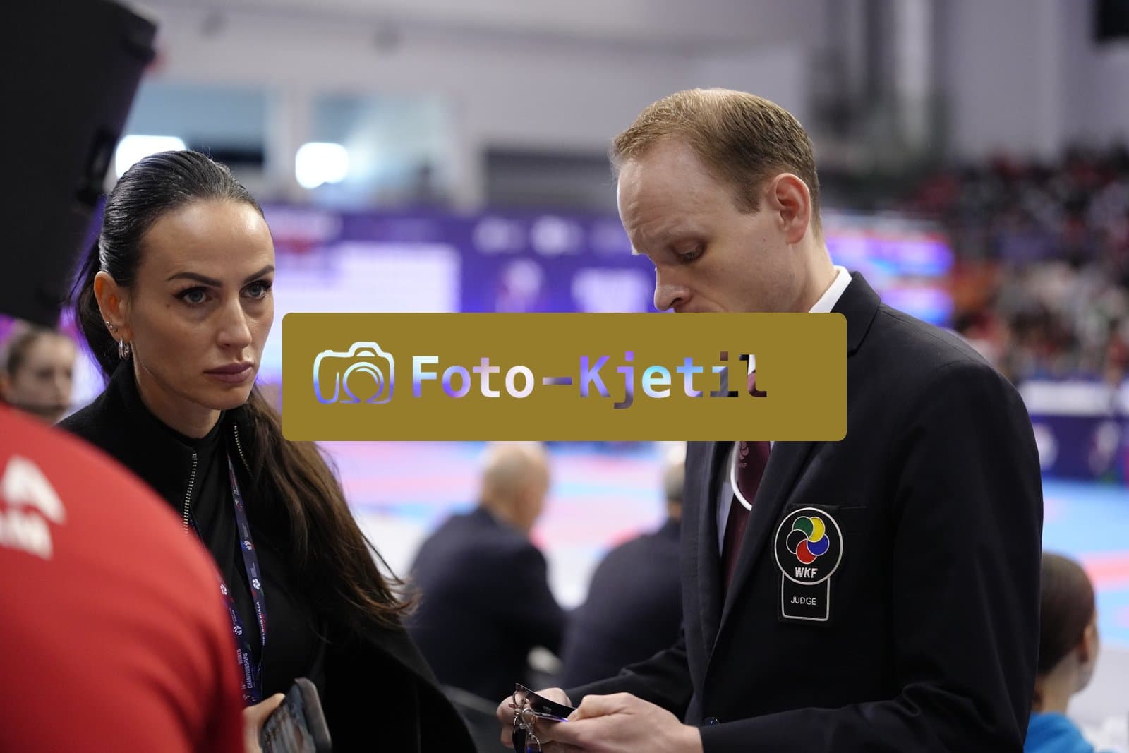BIELSKO-BIALA, POLAND - OCTOBER 16: This photo was taken during the 2026 World Cadet, Junior & U21 Karate Championships at Hala Pod Debowcem on October 16, 2026 in Bielsko-Biala, Poland.