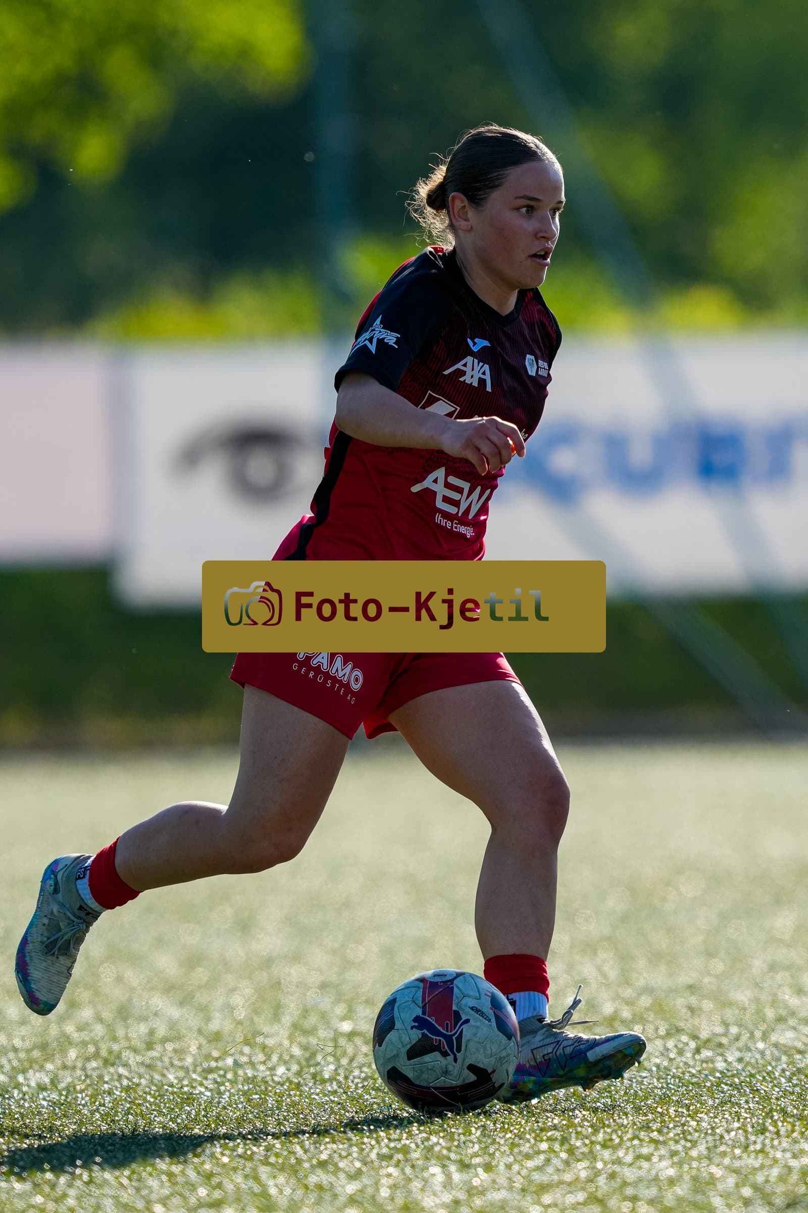 Schweiz: AXA Women's Super League 2025/26, FC Aarau Frauen vs GC Frauenfussball - Sportanlage Schachen, Aarau: Anja Klingenstein (11 FC Aarau)