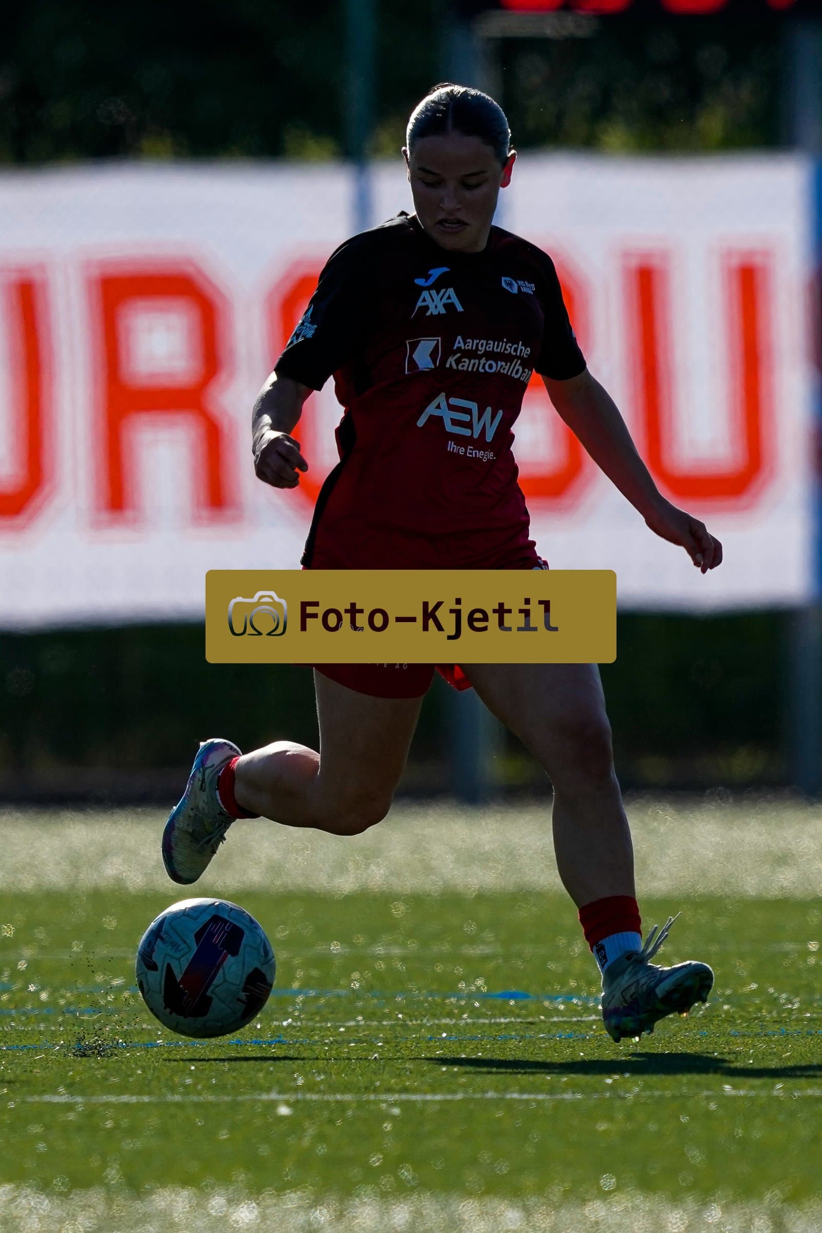 Schweiz: AXA Women's Super League 2025/26, FC Aarau Frauen vs GC Frauenfussball - Sportanlage Schachen, Aarau: Anja Klingenstein (11 FC Aarau)