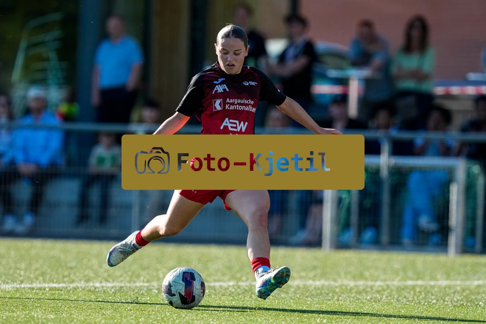 Schweiz: AXA Women's Super League 2025/26, FC Aarau Frauen vs GC Frauenfussball - Sportanlage Schachen, Aarau: Anja Klingenstein (11 FC Aarau)