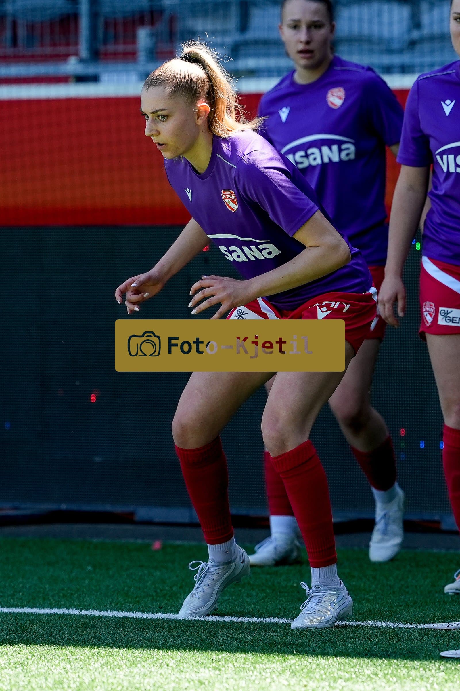 Schweiz: AXA Women's Super League 2025/26, FC Thun vs Yverdon Sport FC - Stadion Lachen, Thun: Celine Schmid (34 Thun)