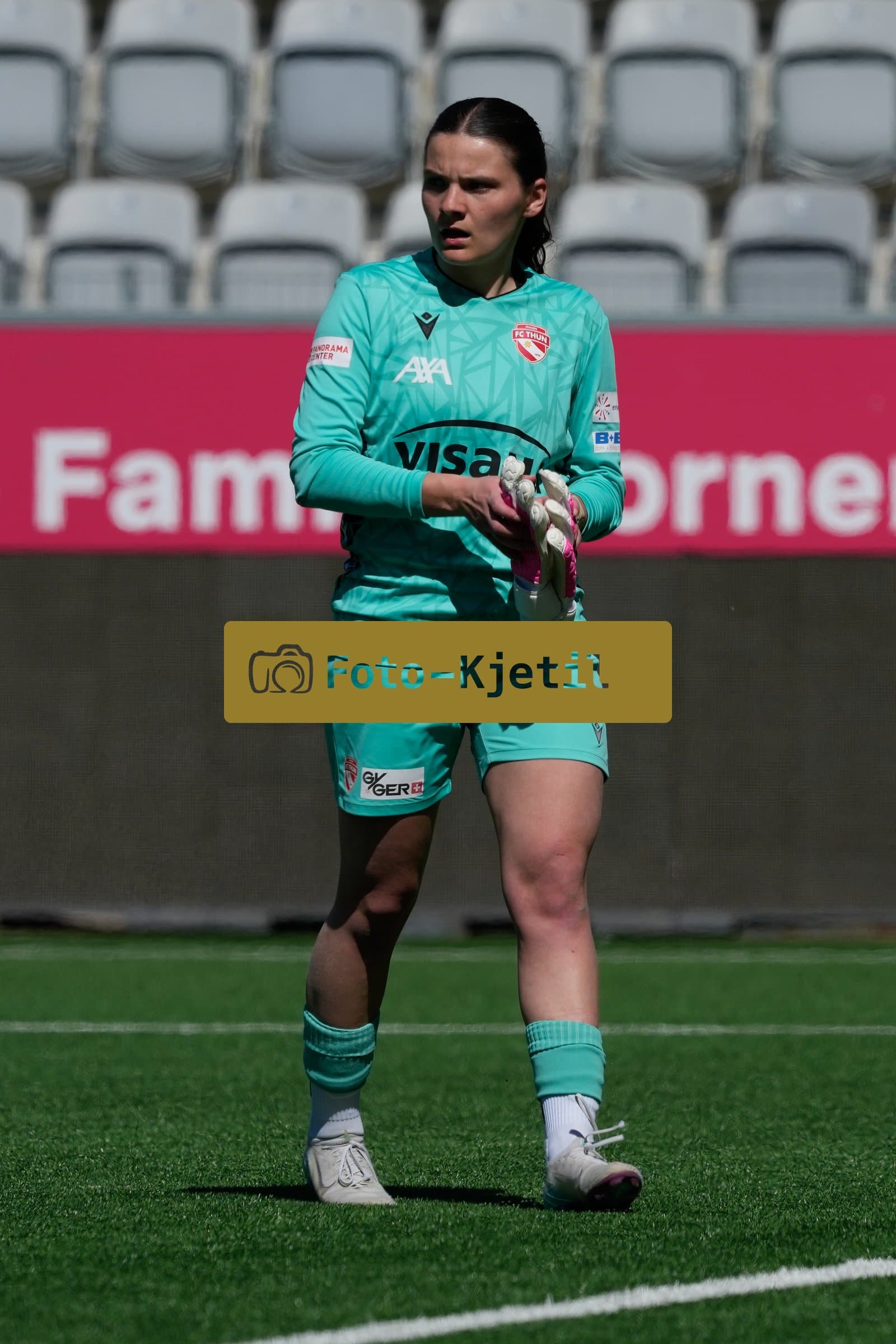 Schweiz: AXA Women's Super League 2025/26, FC Thun vs Yverdon Sport FC - Stockhorn Arena, Thun: Tamara Biedermann (21 Thun)