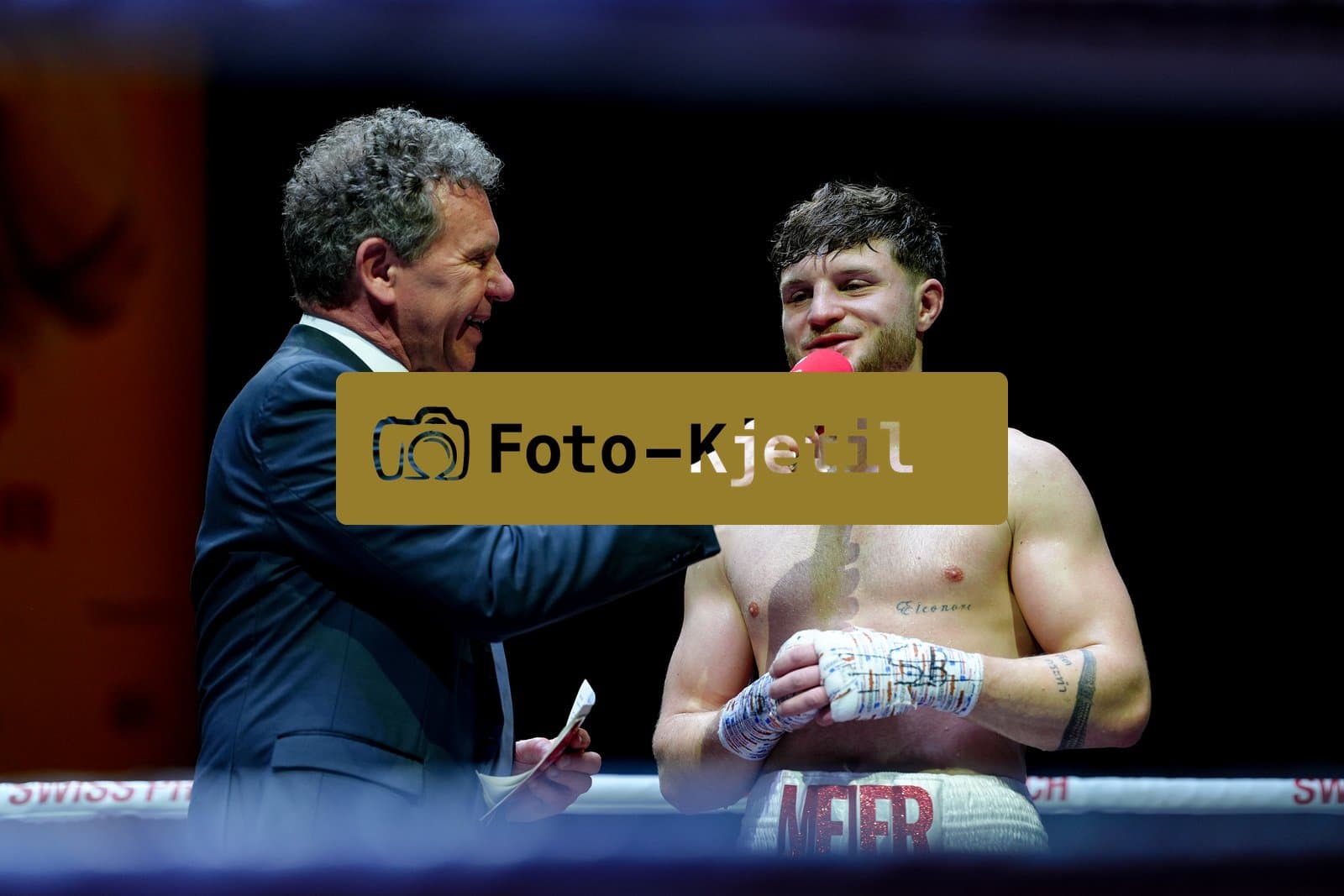Schweiz: Boxen statt Theater 2026 - Stadttheater, Bern: Felix Meier (Schweiz) gewinnt gegen Rami El Jahiri (Finnland)