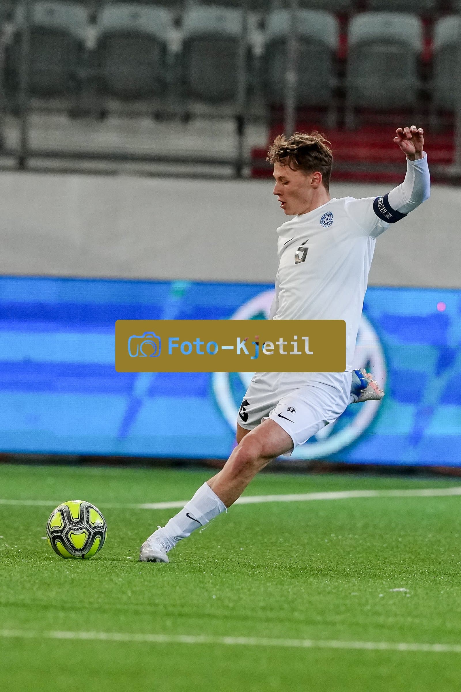Schweiz: EM-Qualifikation U21 2026, Schweiz vs Estland - Stockhorn Arena, Thun: Oskar Hoim (6 Estonia)